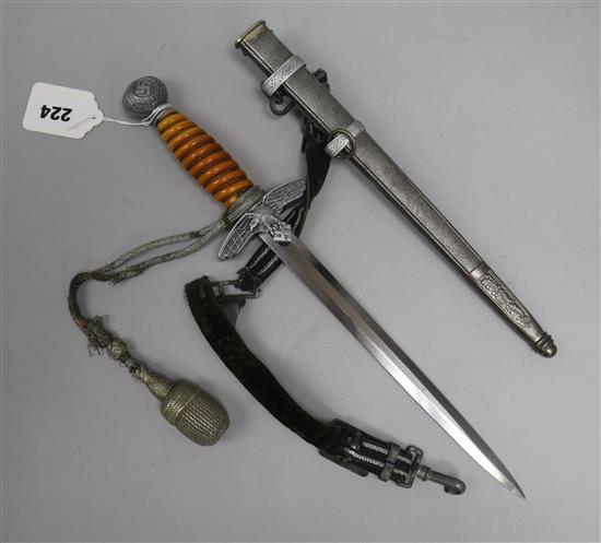 A German Luftwaffe officers sword